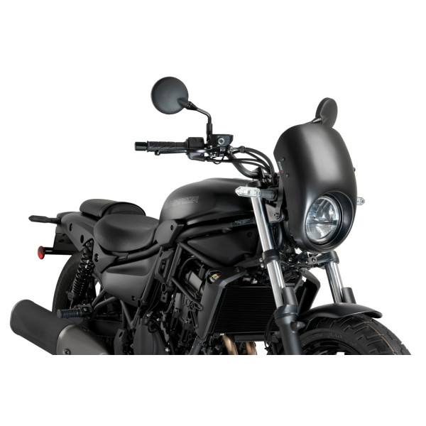 Puig Puig anarchy semi fairing | matt black | kawasaki eliminator 500 2024>current